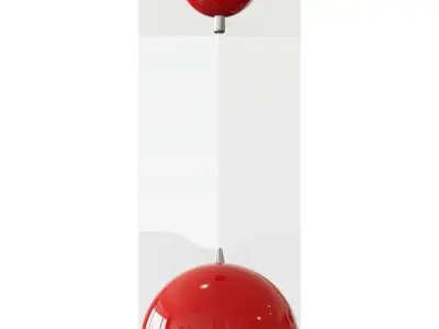 Pendant lamp Flower Pot 2 diameter 23 3D model