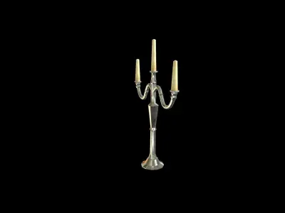 Candelabra 2 - PBR - Textured Low-poly 3D model