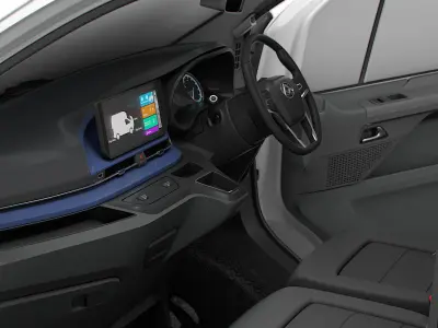 Maxus eDeliver 7 L1H2 HQ Interior 2024 3D model