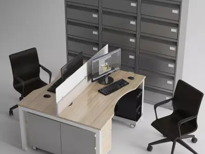 Office Furniture 3D model