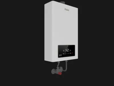 Collection Water Heater 3D Model Pack