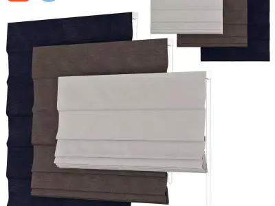 Roman Curtains 40 Rh Baby and child 3D model