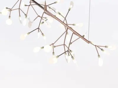 Moooi Heracleum Endless Suspension Lamp 3D model