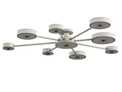 Lampatron TIDEN chandelier 3D model