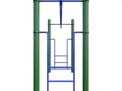 Monkey Bars-009 3D model