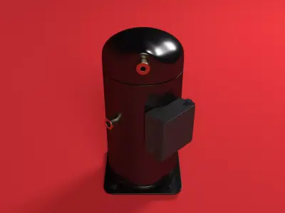 Scroll Compressor 3D model