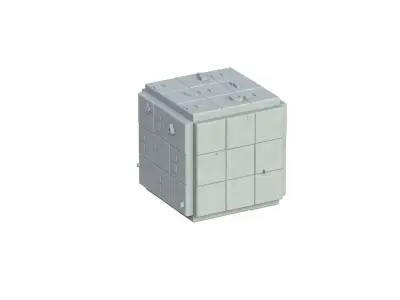 Sci Fi Object No 1698 Low Poly Low-poly 3D model