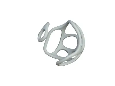 SciFi Cube Object No 26915 Low Poly Shape Texture