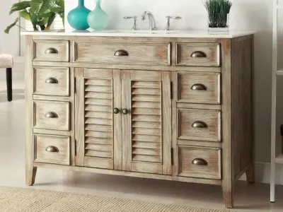 Annabella Single Bathroom Vanity Set - 2  colour 3D model