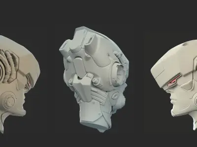 Helmet 03 01 3D model