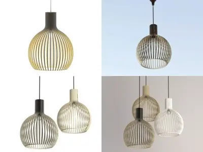 Pendant lamp Free 3D model