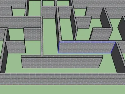 Maze 3D free  Free 3D model