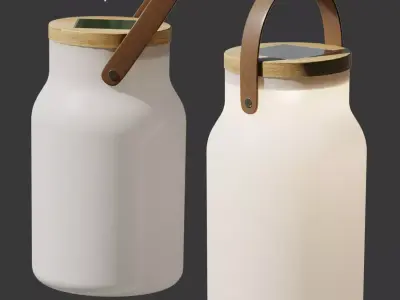 Milk Solar lamp Ethimo 3D model