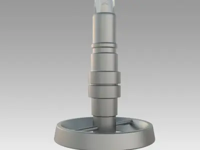 Star wars Yoda Dagobah lamp 3D print model