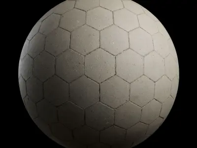 Hex pavers 01 Texture