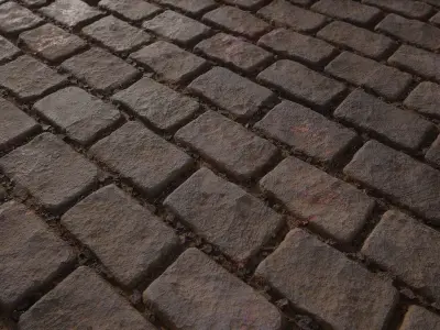 Stone Pavement Material Texture