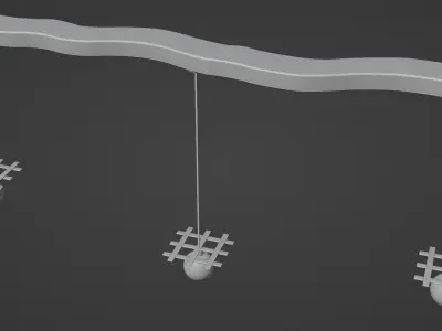 Pendant light 1 Free 3D model