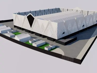 Onyx Arena - Jeddah Saudi Arabia 3D model