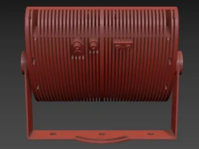 Outdoor industrial Lighting Module  8 3D model