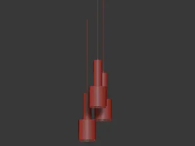 Alvar Aalto A110 Pendant Lamp designed by Alvar Aalto 3D model