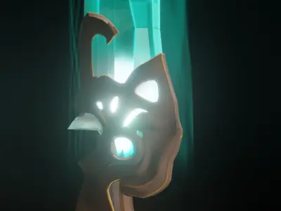 Stylish Dagger 3D Model 3D model