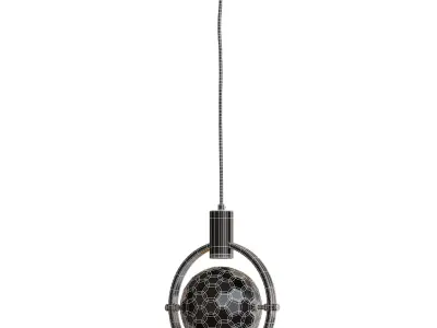 Hanging lamp GOLF Low-poly 3D model