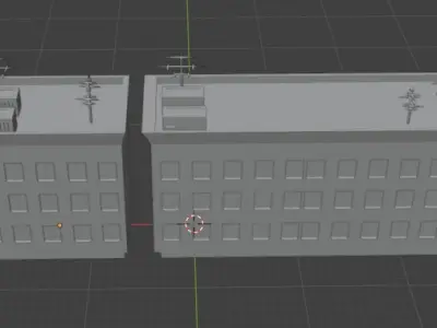Buildings of Russia 3D model