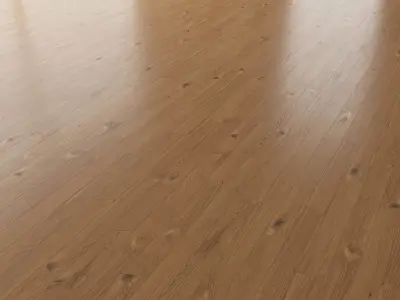 Parquet Oak Nut WWL set 7 3D model