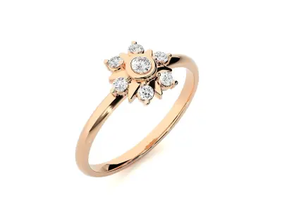 Women ring 3D print model