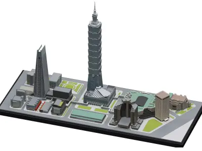 TAIPEI 3D model