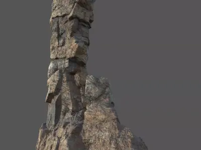 Rock Mountain A2 3D model