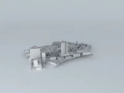Mechnikova city 3D model