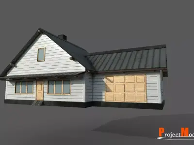 Home Landscape Version-AR1 Low-poly 3D model