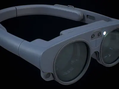 Magic Leap 2 VR AR Glasses PBR Low-poly 3D model