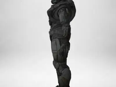 Gameready Character - 06 Low-poly 3D model