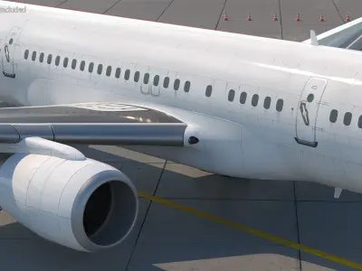  Boeing 757-200 with Cockpit Rigged 