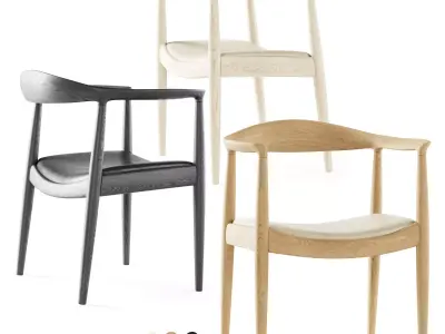 PP Mobler Wegner Chair PP503 3D model