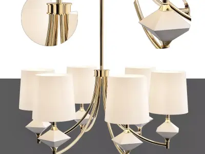 UP05 Traditional chandelier 3D model
