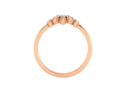 Women Ring Render 3dm STL MTL SLC JCD OBJ FBX Details 3D print model 10