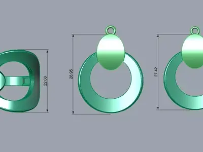 Light mini set without stones 3D print model