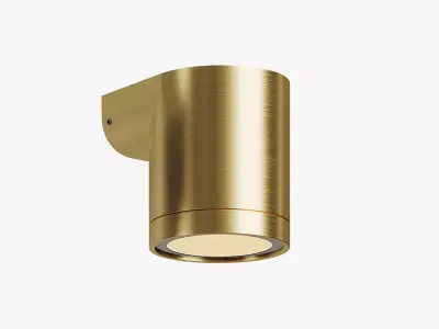 Front lamp BARREL 80 3D model
