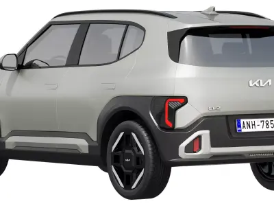 Kia EV2 GT-line 2026 3D model