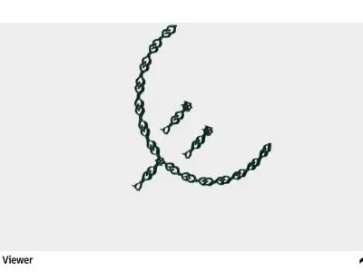 Jewellery Set With Star Melee Diamonds 3D print model