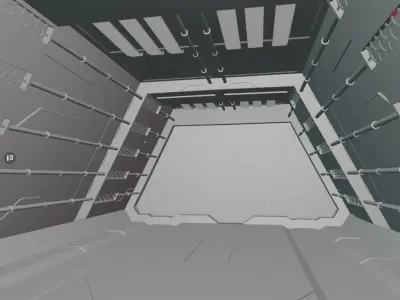 Syfy Corridor 3D model