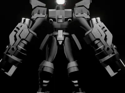 Dekka robot 3D model