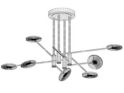 BASE FILA Low-poly 3D model