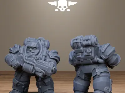 Ironvale Heavies 3D print model