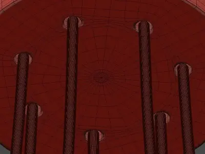 DRAPE HOOK 7 3D model