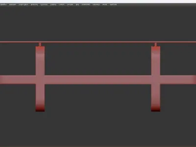 Atelier Coffee Table Low-poly 3D model