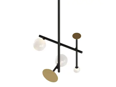 Typography VELA Pendant E by Studio Truly Truly 3D model